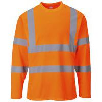 S278 High-Visibility Long Sleeve T-Shirt - Portwest