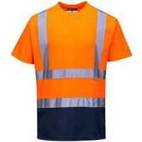 S378 Two-Tone Short Sleeve T-Shirt - Portwest