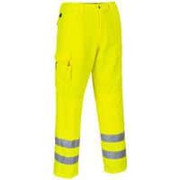 E046 High-Visibility Combat Rain Trousers - Portwest