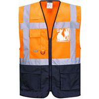 C476 Warsaw High-Visibility Executive Vest - Portwest