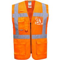 C496 Madrid High-Visibility Executive Vest - Portwest