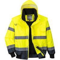 C465 High-Visibility Two Tone Bomber Jacket - Portwest