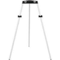 Portable Aluminium Flipchart/Easel Tripod Accessory with Plastic Tray