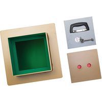 Phoenix Underfloor £4K Security Box Safe - Key Locking - Square Doors