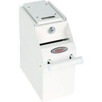 Phoenix Under Counter Note Deposit Safe - Key Locks - 225x100x195mm