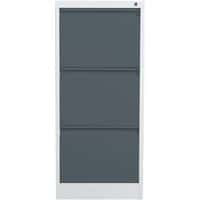 Phoenix FC Grey Metal Office Filing Cabinets - 2-4 Drawers - Key Locks