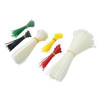 Assorted Barrel of 400 Plastic Cable Ties - Faithfull