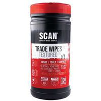 Tub of Heavy Duty Scrub Wipes - Antibacterial & Moisturising - Scan