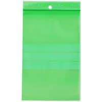 Recycled zip bags - Transparent green 50 µm - Manutan