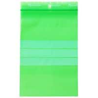 Recycled zip bags - Green 100 µm - Manutan