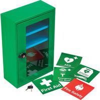 Defibrillator Wall Cabinet for Emergency Response and Safety