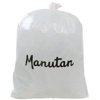 Heavy Duty Bin Bags - 60/160 Litre - White Plastic - Manutan Expert