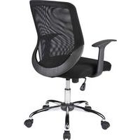 Black Office Operator Chair - Mesh Back - Ranger - Eliza Tinsley