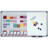 T-card office planning kit - 8 columns 24 slots