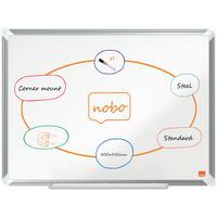 Nano Clean coated steel whiteboard - Premium Plus - Nobo