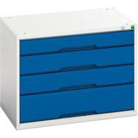 Bott Verso Heavy Duty Drawer Cabinet HxWxD 600x800x550mm - Secure