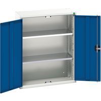 Bott Verso Metal Storage Cupboard 2 Shelves - 1000x800mm - Spacious