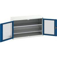 Bott Verso Vision Door Metal Storage Cupboard WxD 1300x550mm