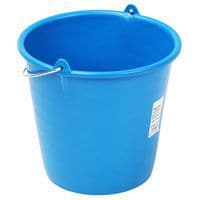 Household Cleaning Buckets - 10 Litre - Plastic & Round - Manutan Expert