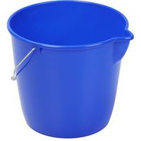 Household Cleaning Buckets - 12 Litre - Plastic Spout - Manutan Expert