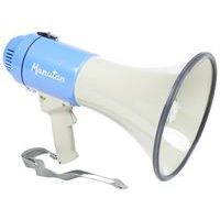 Megaphone And Siren - 25 Watt - Battery Operated - Manutan Expert