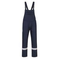 Dark Blue Bib & Brace Welding CE-CAT 3 Overalls - S-XXL - Portwest UK