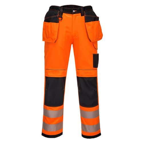 PW30 PW3 High-Visibility Stretch Holster Trousers - Portwest