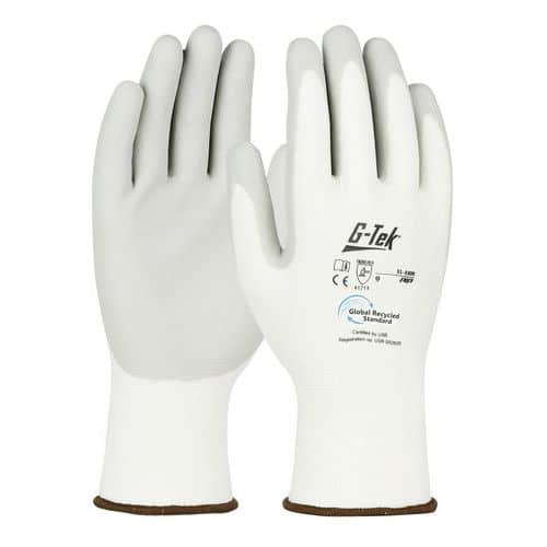 G-TEK® 3RX recycled plastic handling gloves with nitrile-coated foam grip - PIP