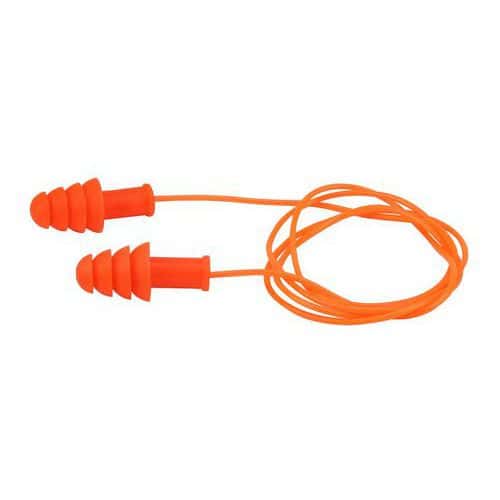 Reusable corded earplugs, SNR 30 dB - PIP