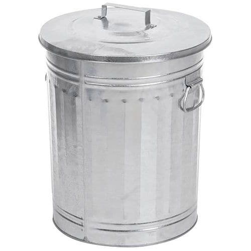 Galvanised bin - 54 l - VepaBins