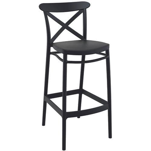 Indoor/Outdoor Bar Stool - Stackable - Recycled Plastic - 1060mm High