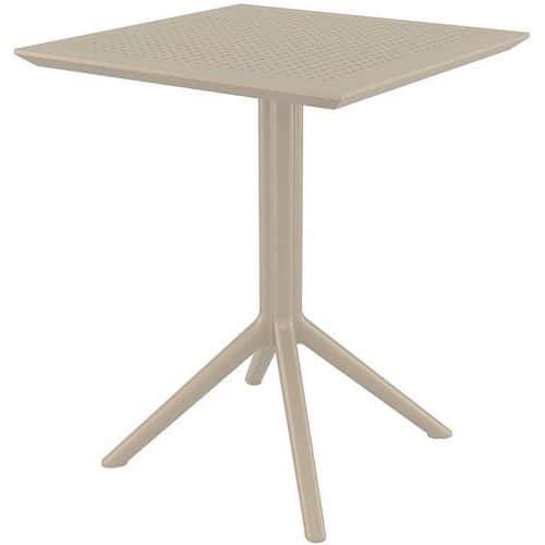 Folding Dining Table - Outdoor/Indoor - Durable Resin - 740mm High