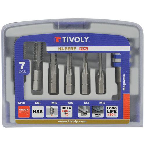 Set of HSS shock series taps - Tivoly