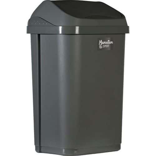 50-l sanitary bin with swing lid - Manutan Expert