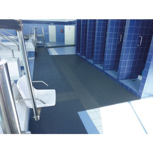 Heronrib non-slip matting for communal areas - Linear metre - Plastex