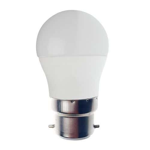 P45 6-W, B22 cap mini-sphere SMD LED bulb - VELAMP