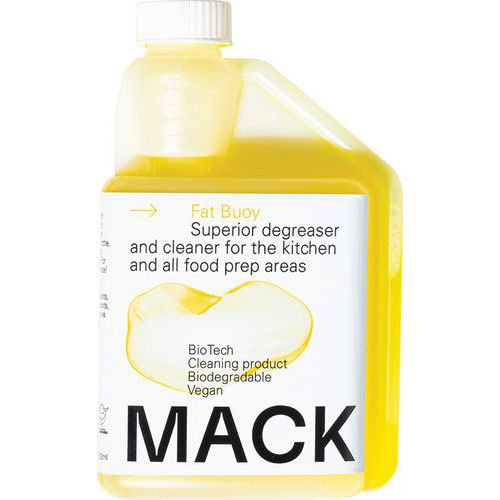 Eco-Friendly Industrial Kitchen Degreaser - Fat Buoy - 500ml - MACK