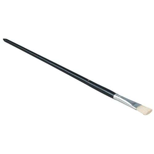 Flat finishing brush - Wooden handle