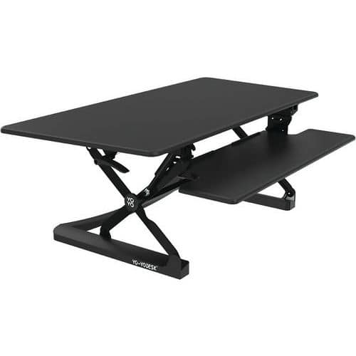 Sit-Stand Large Desk Converter - Home/Office Desk Riser - Yo-Yo 120