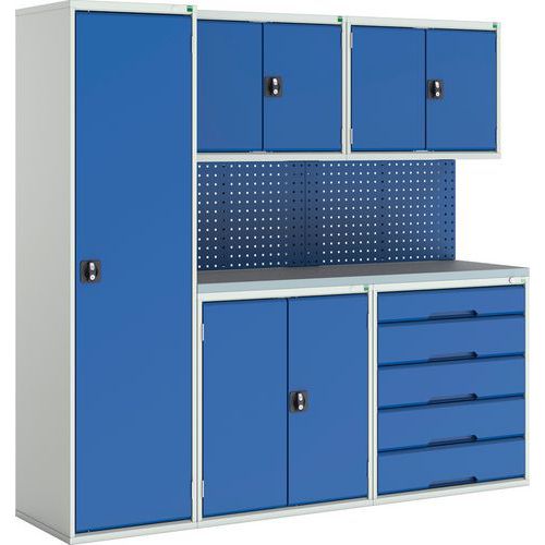 Bott Workshop - Full Modular System - 5 Piece Storage Units - Verso