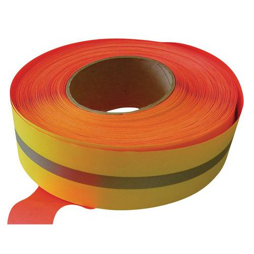 Night-time barricade tape - Textile