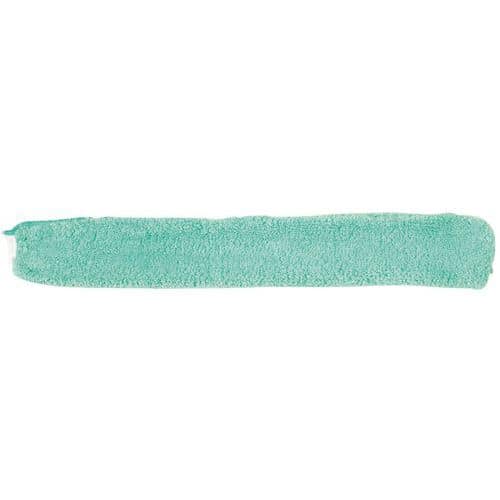 Green replacement microfibre sleeve for wand duster - Rubbermaid