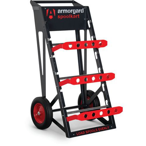 Electricians Cart - Cable Control & Dispensing - Armorgard SpoolKart