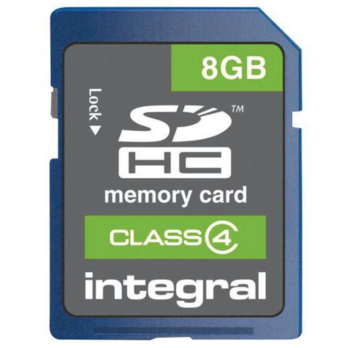 Integral SDHC class 4 memory card