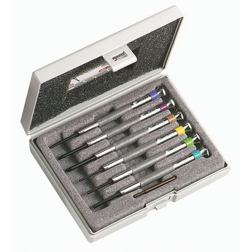 Set of 6 VDE 1000 V Philips® Protwist® watchmaker screwdrivers
