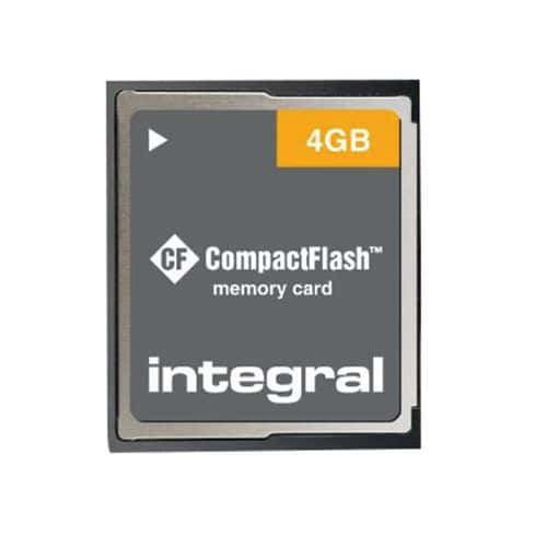 Integral Compact Flash memory card - 4GB