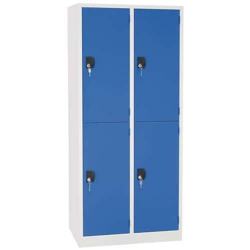 Modulo multi-compartment locker - 1 to 3 columns - On base - Manutan Expert