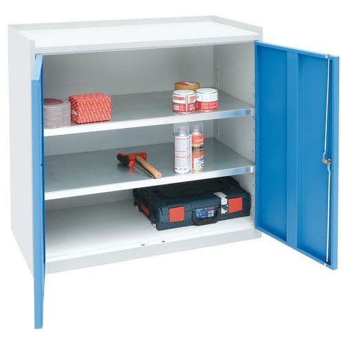 Heavy Duty Tool Cupboard - HxWxD 915x1000x500mm - Manutan Expert