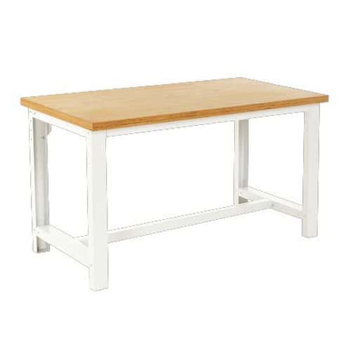 Cubio workbench - Width 150 cm - Linoleum