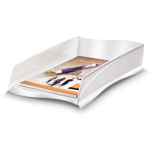 Ellypse Xtra Strong letter tray - White - CEP